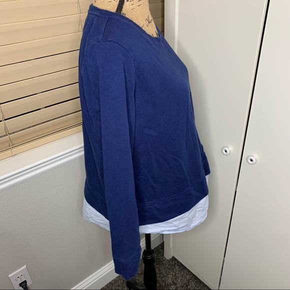 Liz Claiborne Under-layer Thin Crewneck Sweatshirt - Picture 3 of 11